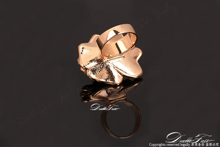 Женское Винтажное кольцо из розового золота с фианитом|ring wedding|ring rose goldvintage ring |
