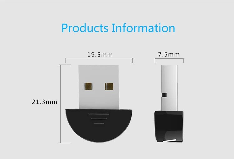 USB Bluetooth адаптер приемник V5.0 для PS4 компьютера ПК мышь беспроводной мини USB Bluetooth ключ 5,0 для музыкальный приемник с динамиком