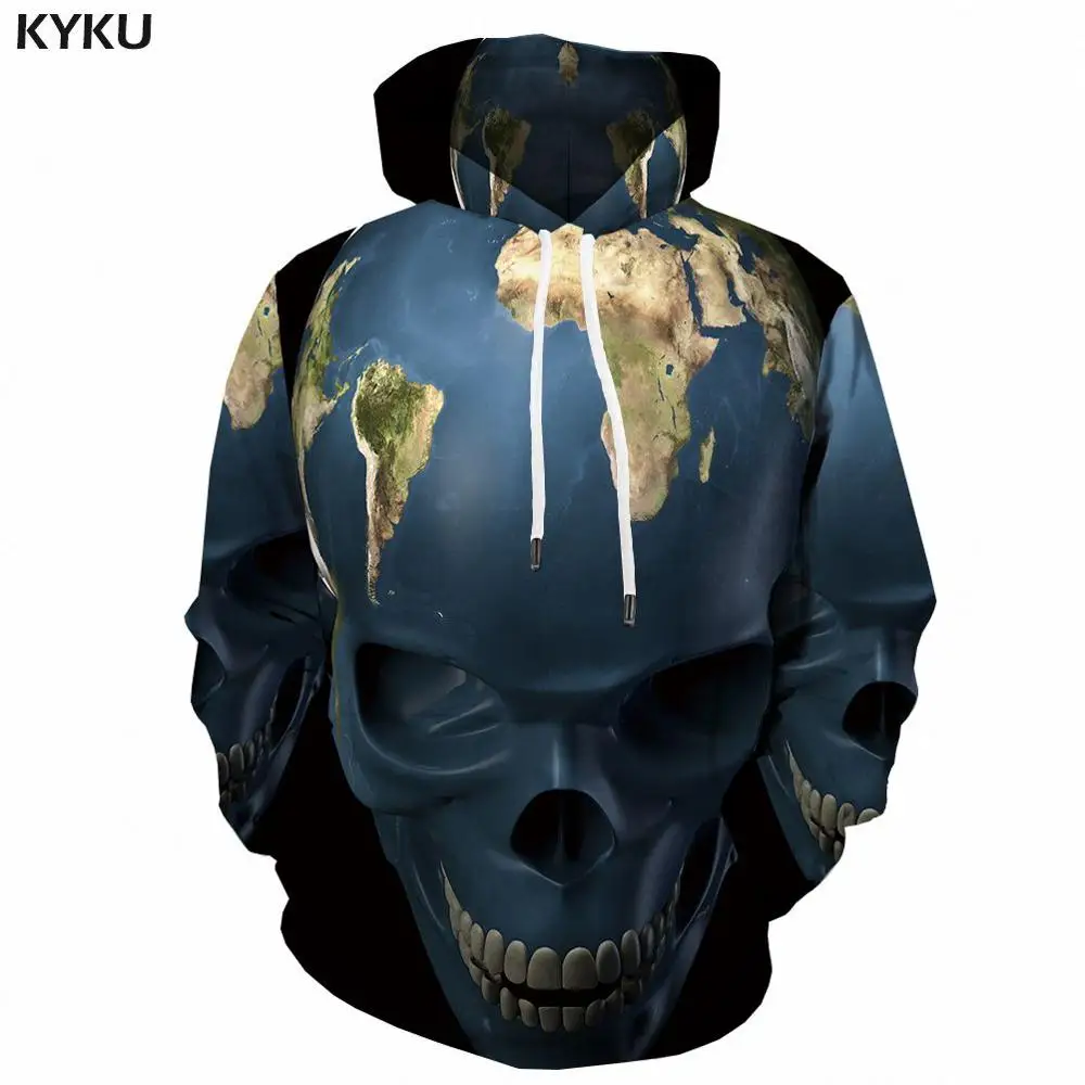3d hoodies 18 KYKU Орел толстовка мужская уличная 3D толстовки аниме 3d принт толстовка с капюшоном животное мужская одежда повседневные толстовки мужские новые - Цвет: 3d hoodies 18