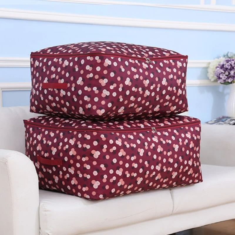 Домашние сумки для хранения одеяла пылезащитные чехлы одежды постельные