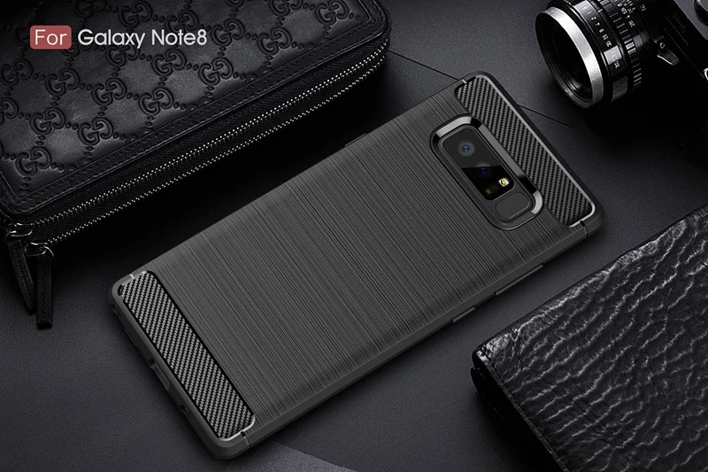 Для samsung Note 8 чехол Note 9 чехол силиконовый карбоновый чехол для samsung Note 9 чехол для Galaxy Note 8 чехол S8 S9 S10 Plus Lite S10E
