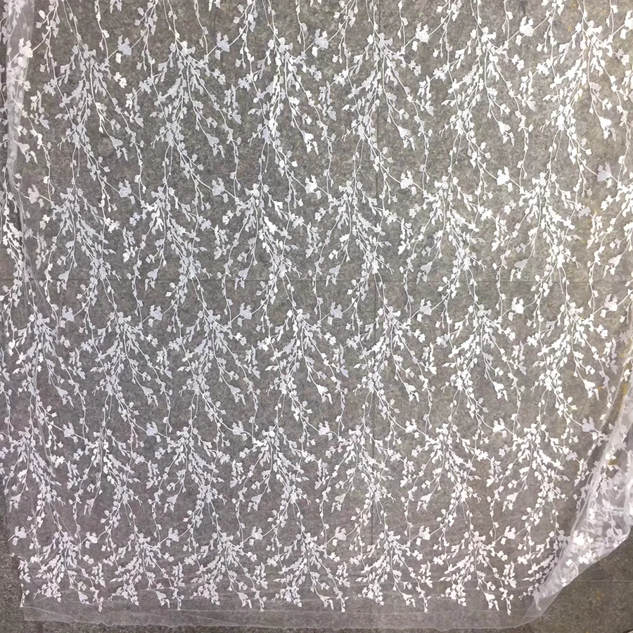 Белые женские трикотажные сетчатые ткани Ice 3Y/лот для платьев материал сделай сам