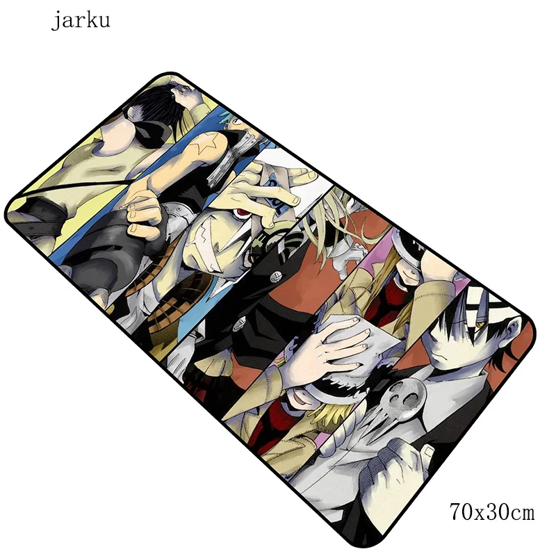 Soul eater коврик для мышки с аниме 700x300 мм игровой коврик для мыши геймер Коврик для мыши подарок для мальчика коврик клавиатура компьютерная мышь ноутбук игровой коврик
