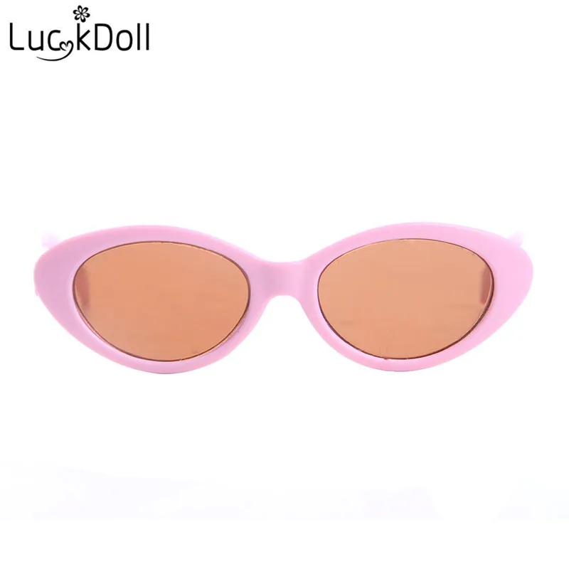 Платье принцессы LUCKDOLL + очки кожаные ботинки подходящие для 14 5 американские
