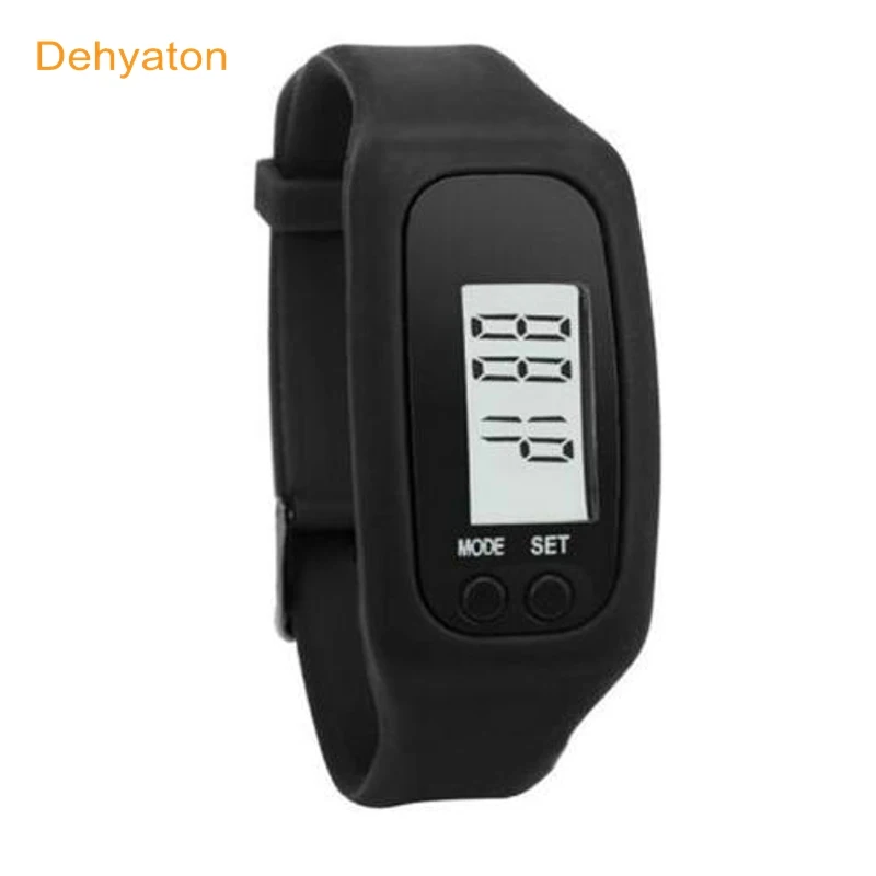 

2017 Dehyaton Digital LCD Pedometer Run Step Walking Distance Calorie Counter Watch Bracelet Sports Run Outdoor Wrist Watch