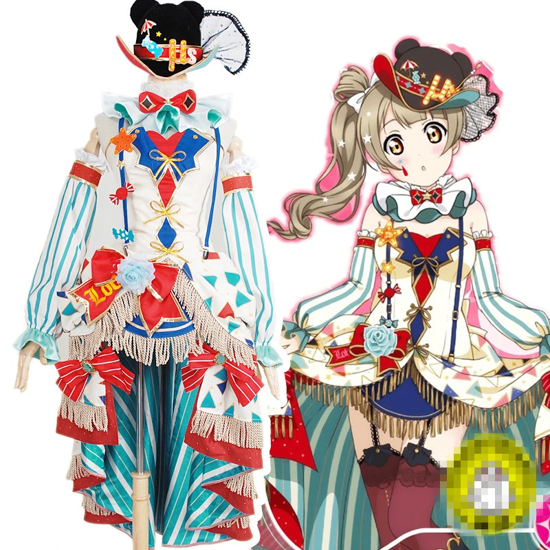 Костюм для косплея Love Live хунока Кодори Уми Эли Нозоми Маки Рин ханайо Нико