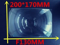 size 200170mm focal length 130 mm acrylic fresnel lens rectangle concentrated amplification fresnel lens solar 2 pcslot