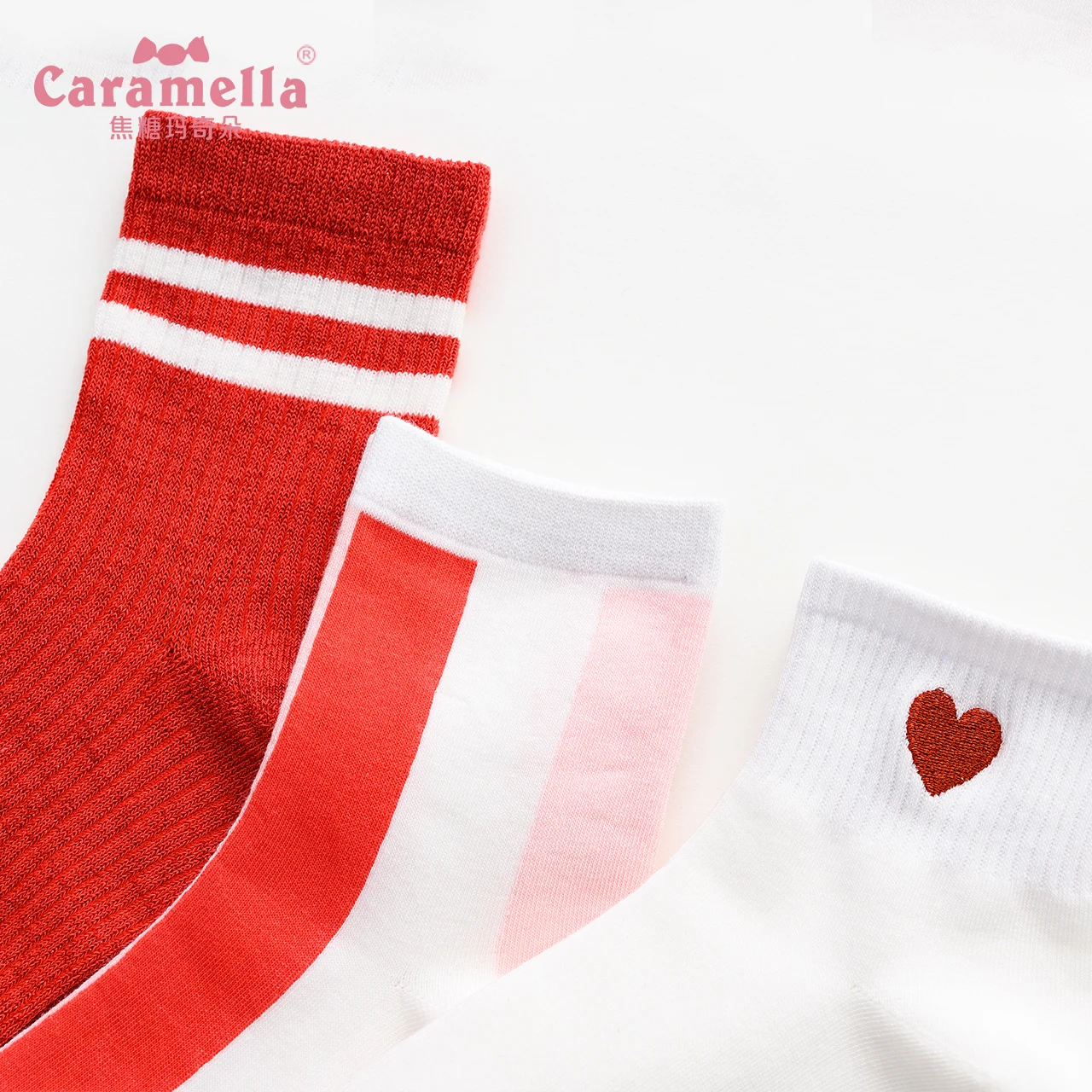 Caramella/3 пар/лот Брендовые женские носки Новое поступление удобные милые хлопковые