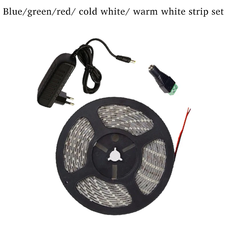 Блок питания 12 В диодный светодиод гирляндное освещение 2835 SMD RGB набор полос с 24