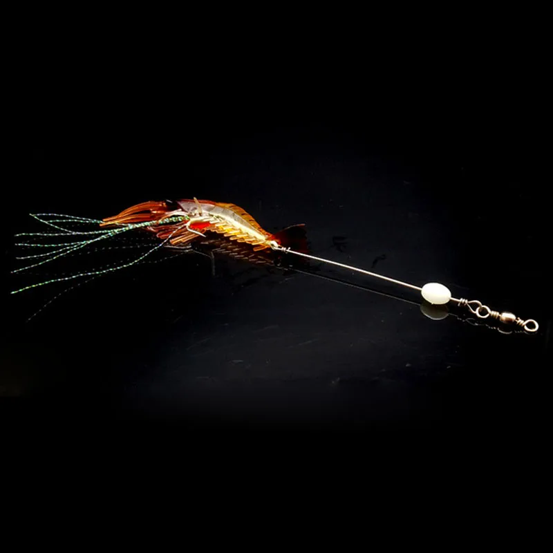 Новая мягкая Соблазнительная креветка для рыбалки искусственная приманка со