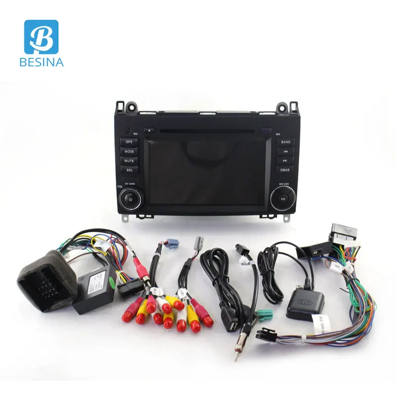 Besina 2 Din Android 10 0 автомобильный dvd-плеер для Mercedes Benz B200 B150 B170 B Class A180 Viano Vito Sprinter W245 W209