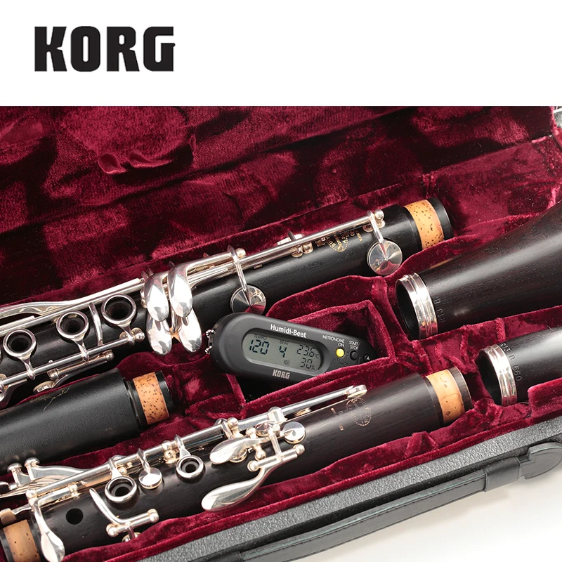 Метроном KORG Humidi Beat HB1 с датчиком влажности/температуры скрипкой/Sax метроном