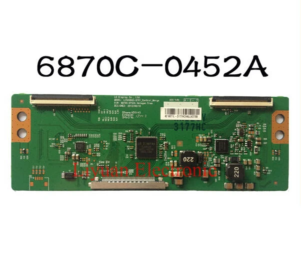 Новинка 6870C 0452A стандартная логическая плата T con для телевизора LG 42LA615V|board board|board