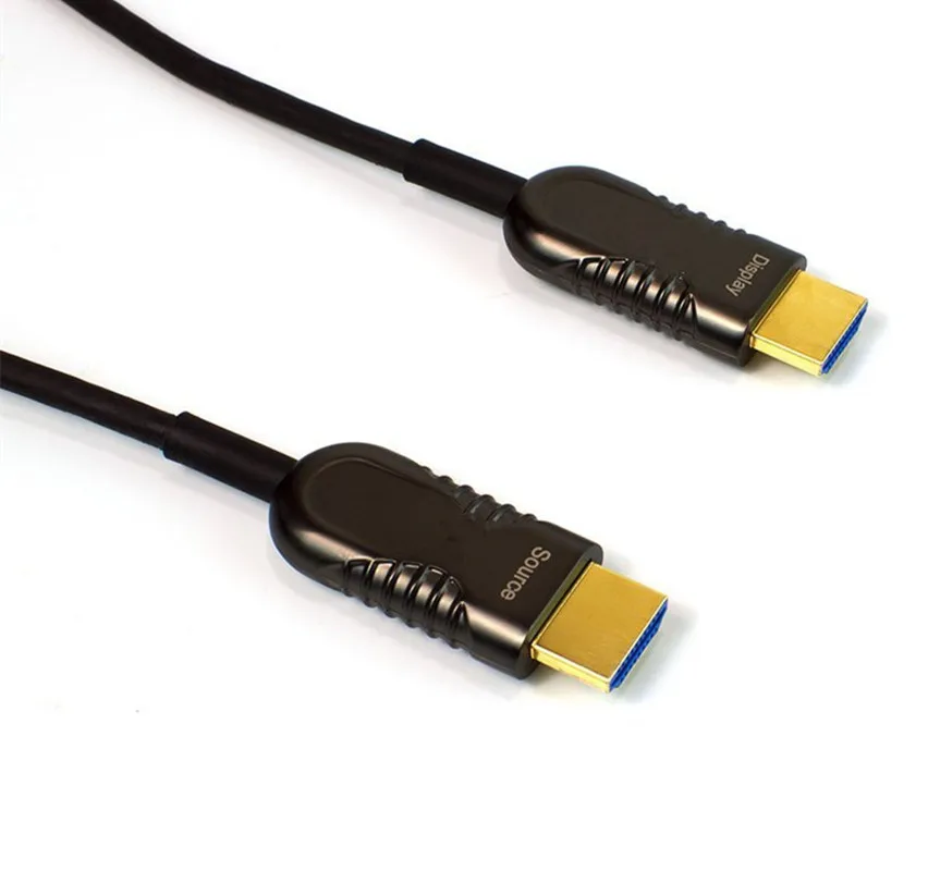 100ft ~ 330ft HDMI волоконно оптический удлинитель кабель Поддержка 18 2 Гбит/с 4K при 60 Гц 0