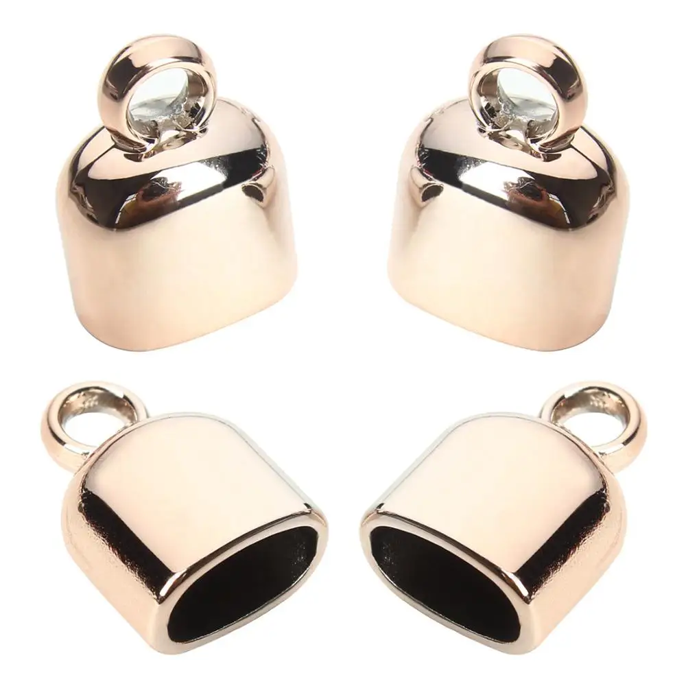 Leather Craft DIY Metal Zipper Tail Clips Buckle Stop Tail Plug Head Tool Fastener with Screws Bag Accessories
