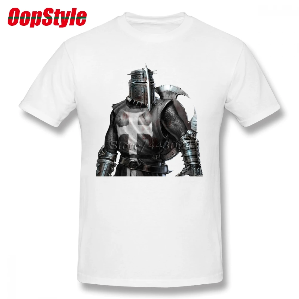 Рыцари футболка с тамплиерами для мужчин дропшиппинг Лето короткий рукав хлопок