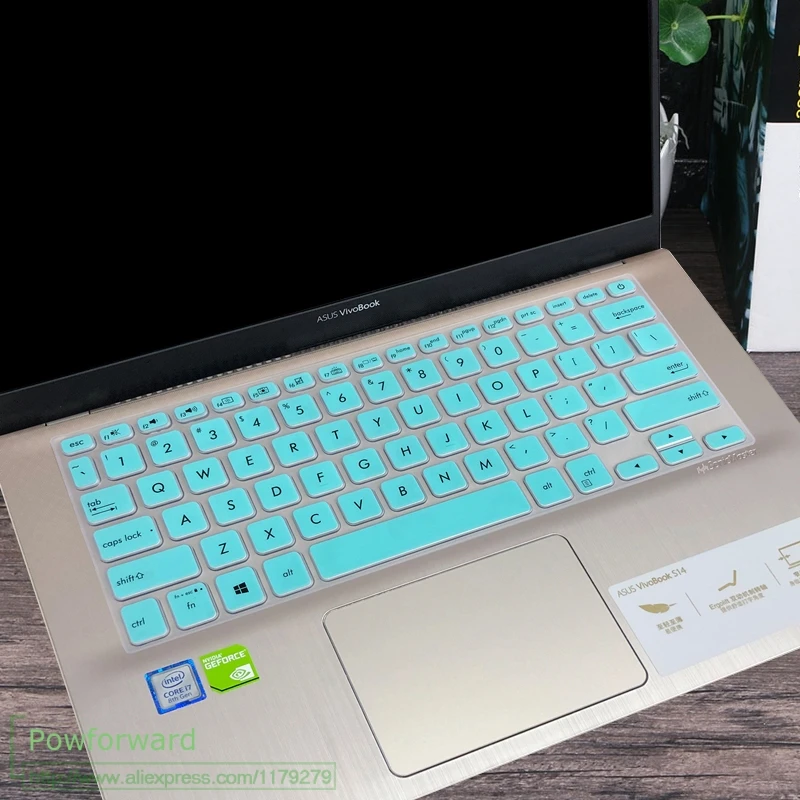 Силиконовая защита для клавиатуры ноутбука кожного покрова для ASUS VivoBook 1" ноутбук 2019X412 мкФ X420UA X420U X420 X420CA X420C 14 дюймов