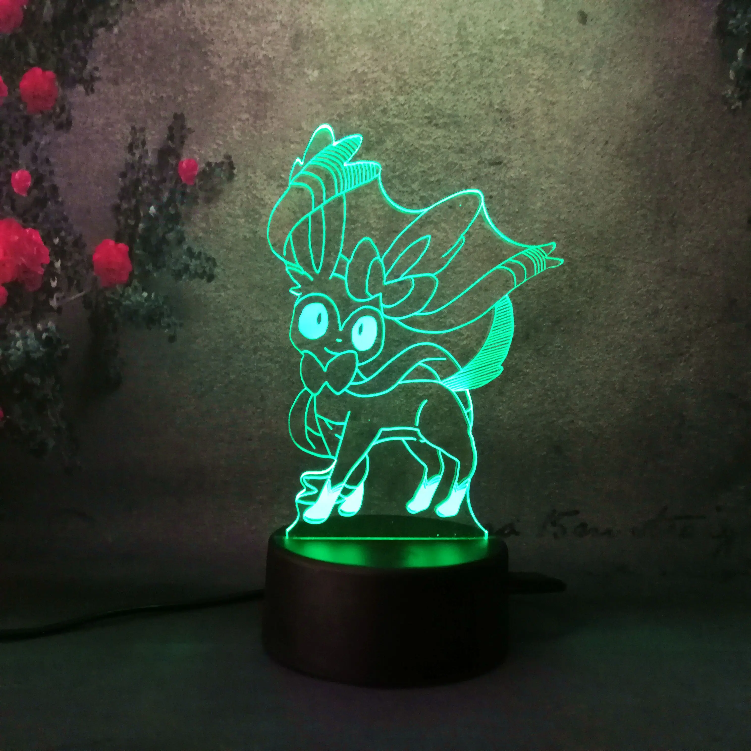 Новинка 2019 3D игра Покемон го Цвет Красивая Фея залив ролевые иллюзии