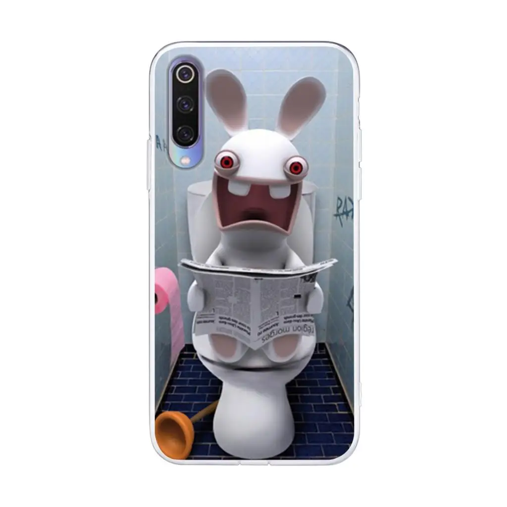 Силиконовый чехол для Xiaomi Mi 9 9se мягкий из ТПУ задней панели телефона бампер