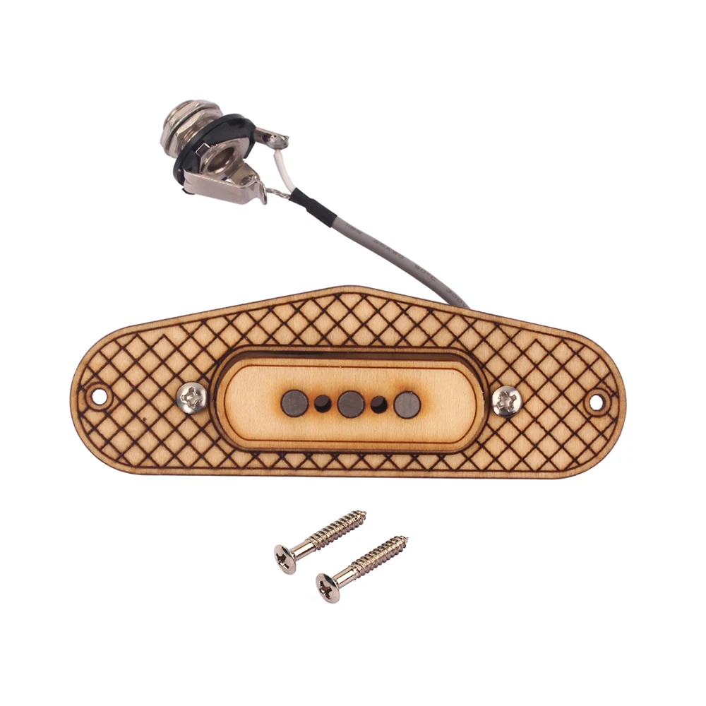 3 полюсный гитарный пикап с тремя струнами клен дерево хамбакер 6 35 мм разъемом