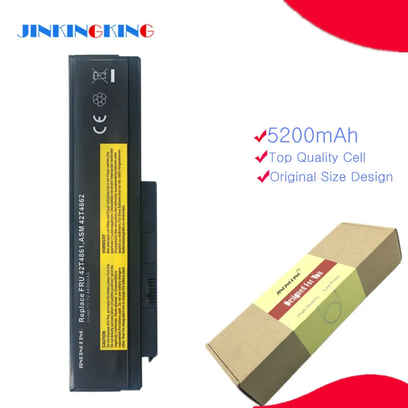 Новый аккумулятор для ноутбука Lenovo Thinkpad X220 X220I X220S 42T4861 42T4862 42T4863 42T4865 42T4866 42T4867 42T4875