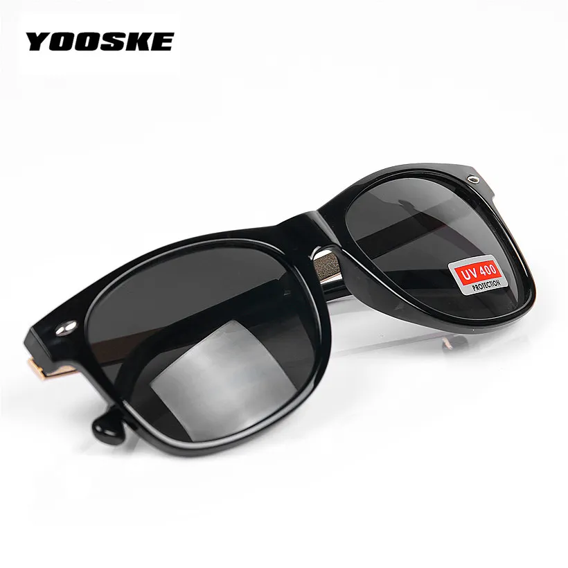 Yooske винтажные мужские женские Солнцезащитные очки мужской женский Защита от