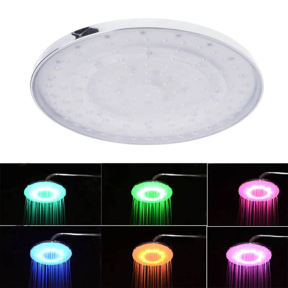 HNGCHOIGE 1 предмет Нержавеющая сталь 8 &quotдюймов RGB светодиодный светильник для