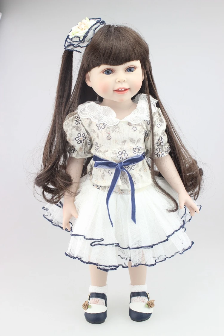 NPK 18 дюймов красивая принцесса BJD Кукла SD кукла с платьем для девочек игрушки bonecas