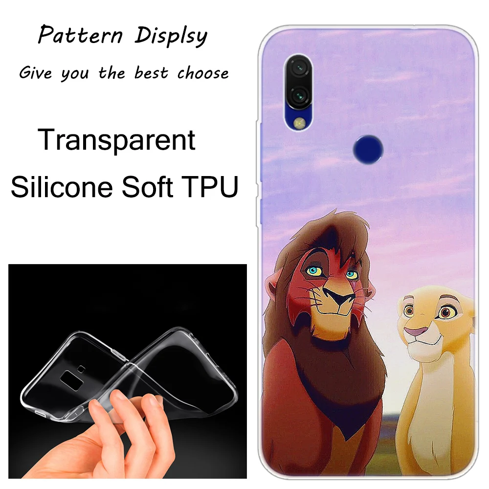 008 Мягкий силиконовый чехол Hakuna matata The Lion King для Xiaomi Redmi K20 7 7A 5 5Plus 6 6A S2 Note 8 7 6 5 Pro - Цвет: 008
