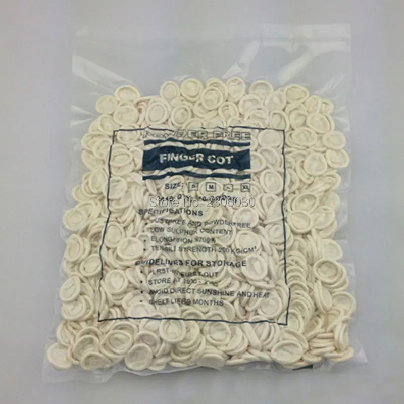 

LATEX FINGER COTS 1440 PER VACUUM PACK NATURAL WHITE STANDARD PACK QUANTITY