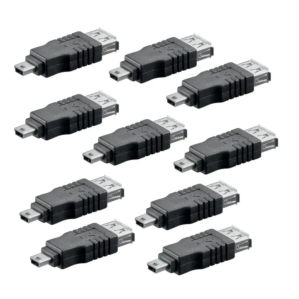 AAAE 10 x USB Адаптер A Female to 5 pin Mini B Plug|Кабели VGA| |