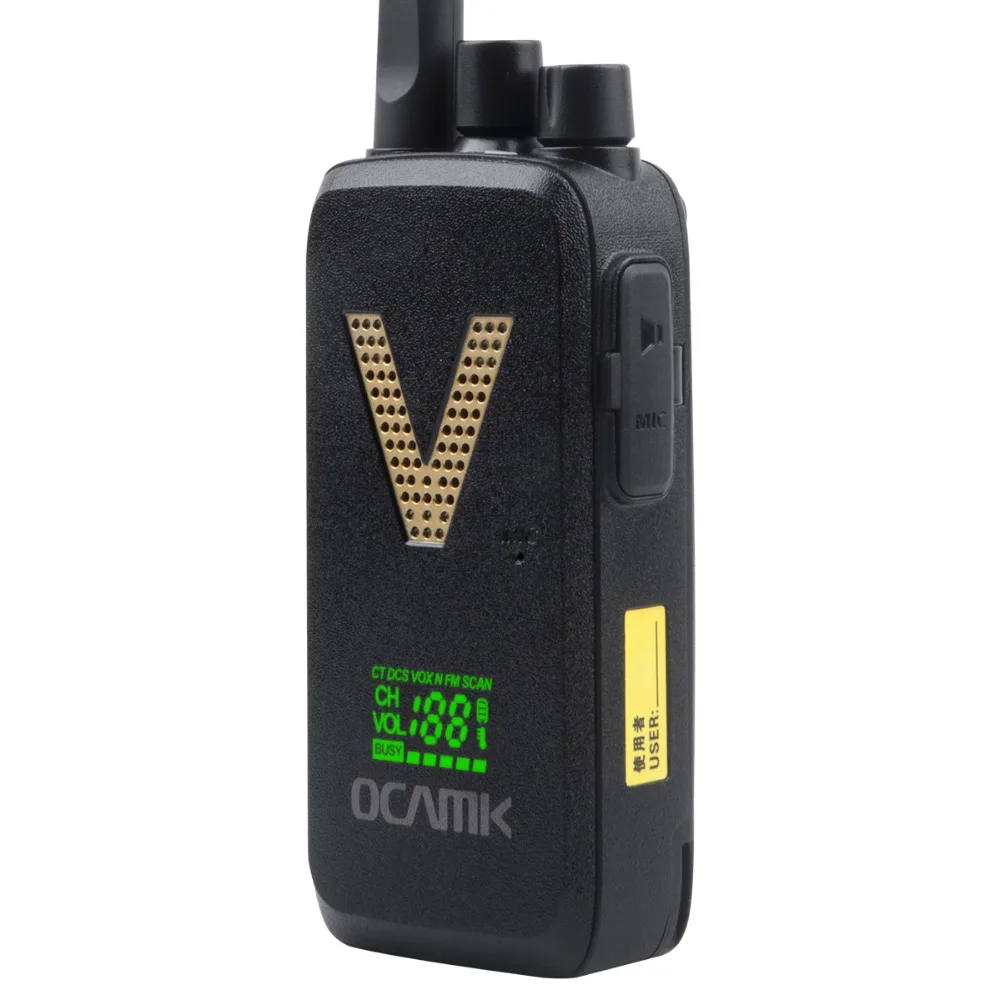 OCAMK V999S портативная рация CB радиостанция UHF 16CH стабильная двухсторонняя LED Loud Speak 5W Ham радио|Рации| |