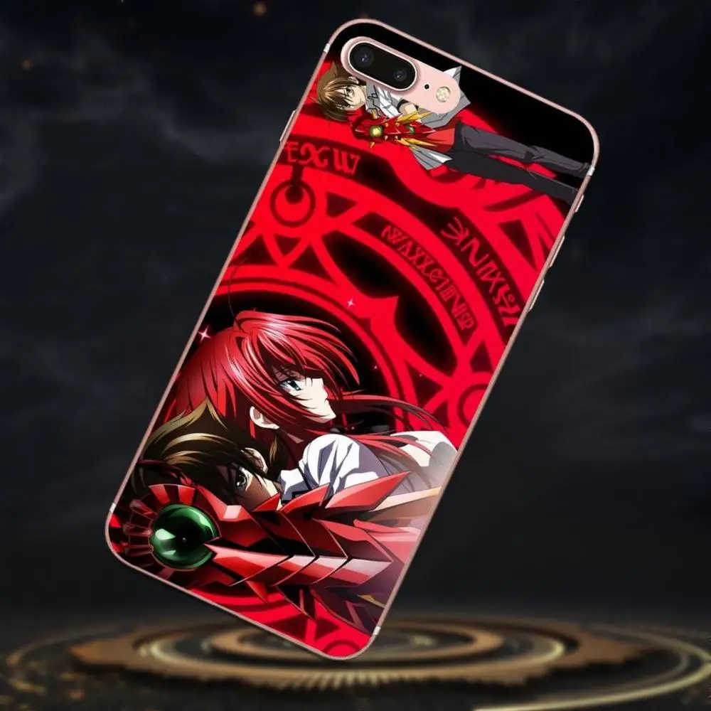 Чехол для телефона с логотипом Dxd старшей школы прозрачные чехлы Coque Cover Apple iPhone 4 4S