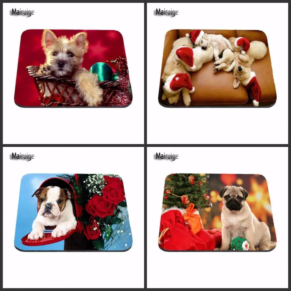 

Mairuige 2017 HOT Selling dog Picture Anti-Slip Laptop PC Mice Pad Mat Mousepad For Optical Laser Mouse Promotion! As A Gift