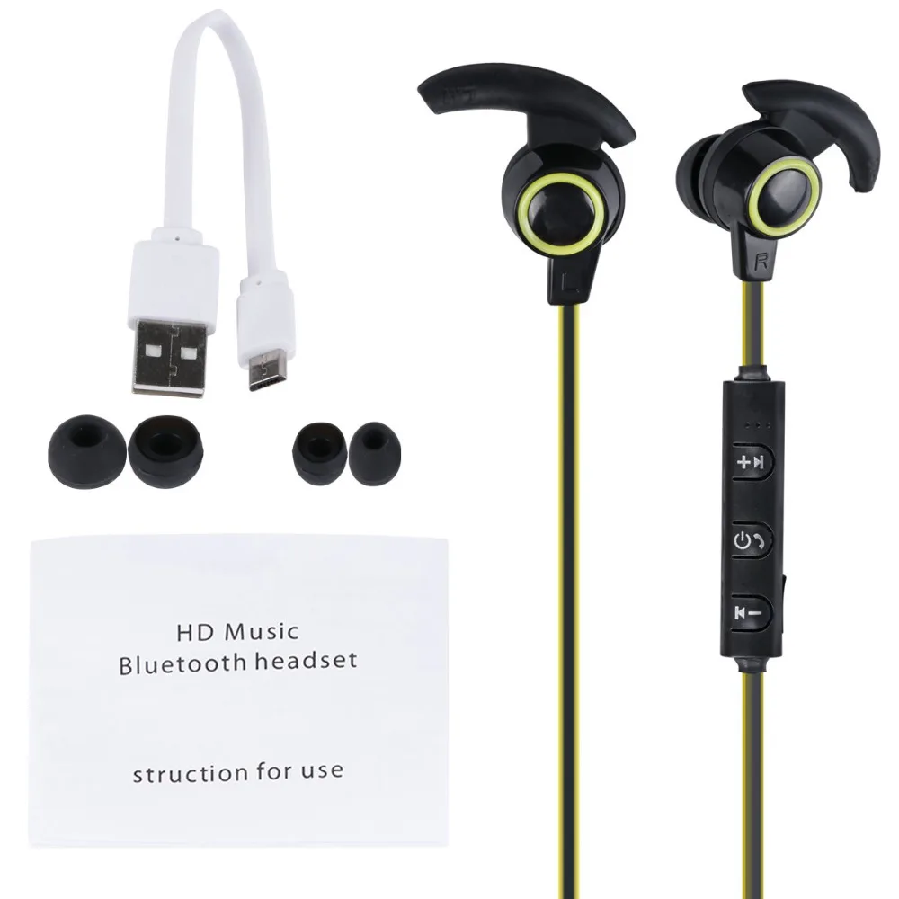 Спортивные Мини Bluetooth 4 1 Гарнитура беспроводные наушники стерео 2 0 объемный звук