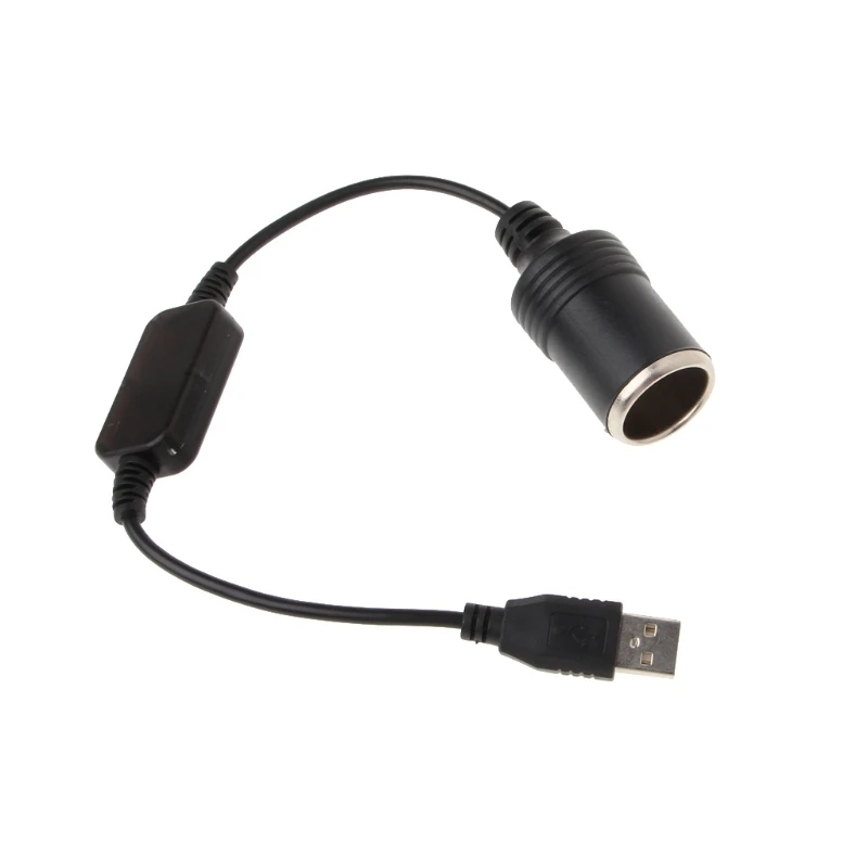 USB папа 12 В розетка для автомобильного прикуривателя Женский адаптер конвертер