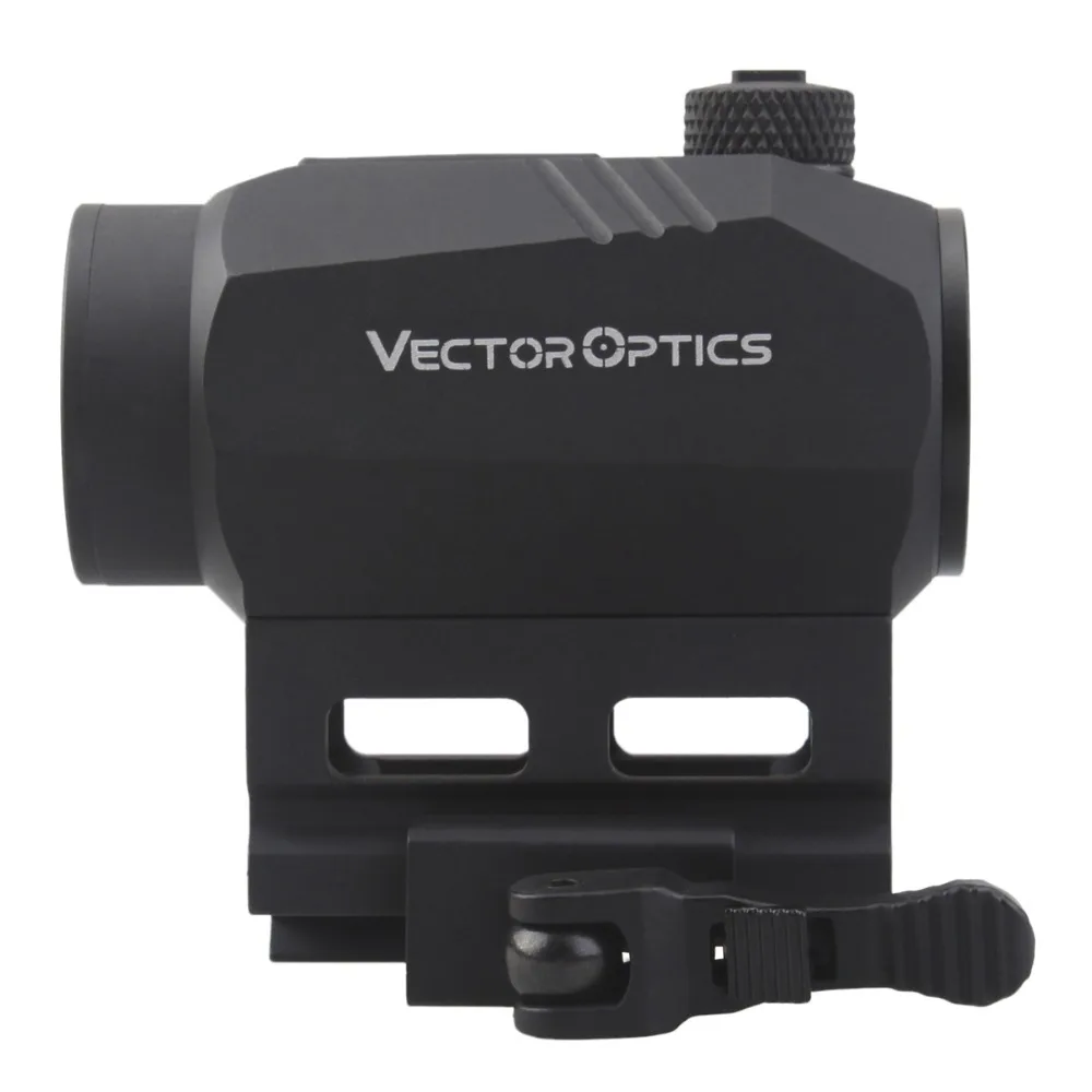 10 шт. векторная оптика Harpy 1x22 Compact 3MOA Reflex Red Dot Sight Riflescopes w/20000 часов работы QD Riser Picatinny