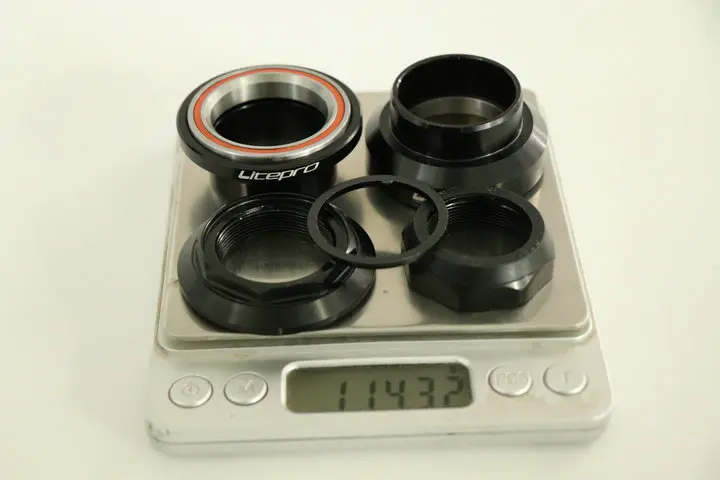 Litepro 1 1/8 bicycle external bowl group 34mm 28.6 dental headset bike parts | Спорт и развлечения