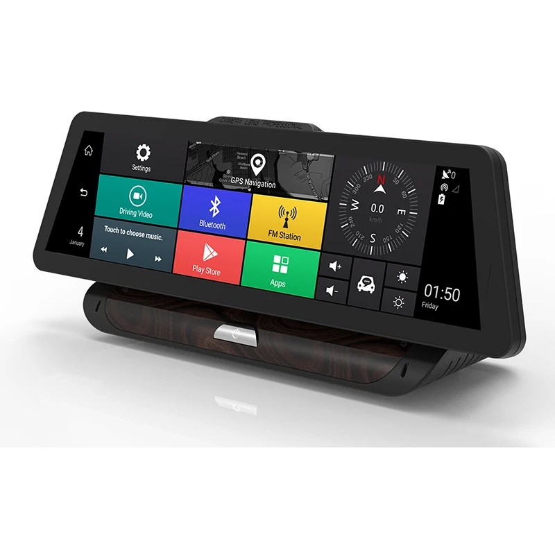 10 дюймов 4 г Wifi Android 5 1 Автомобильный dvr Full HD 1080 P Dash Cam заднего вида тире камера