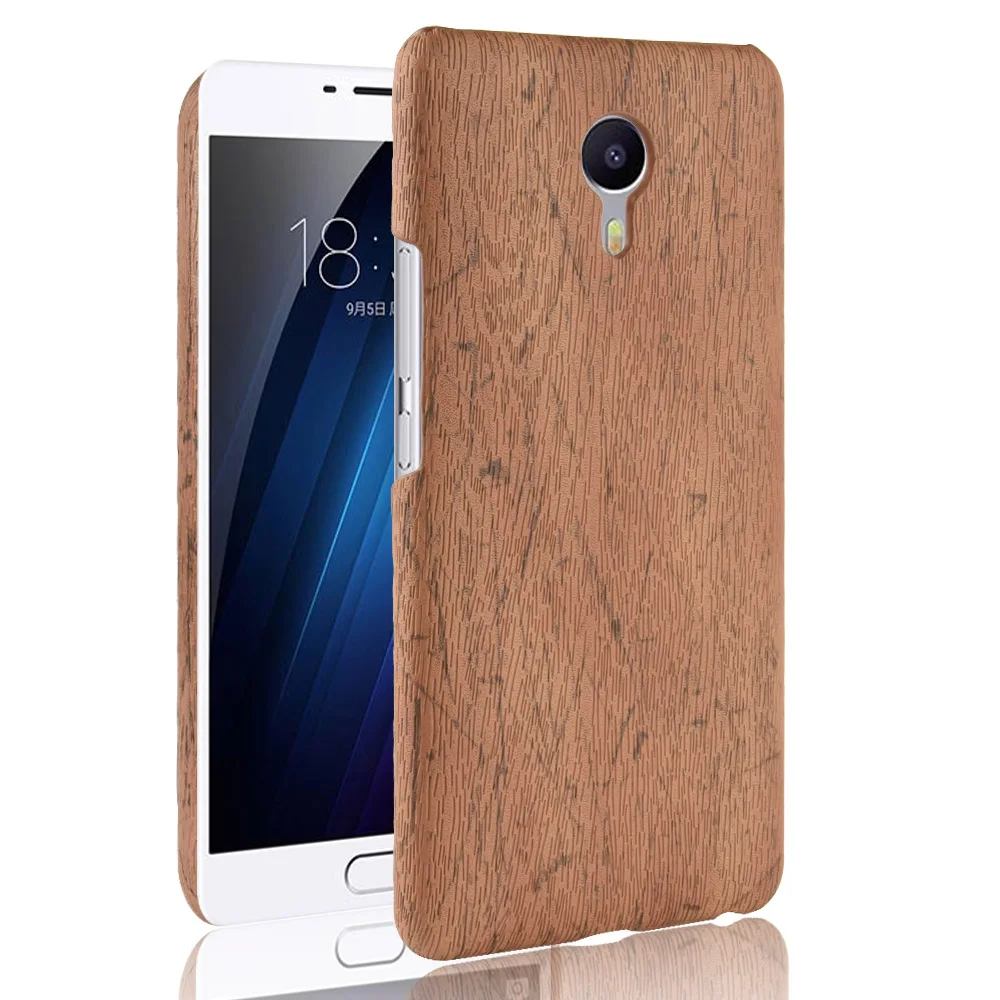 mjcolorone Wood Pattern Case For mailan max Fashion design case cover meilan m3 bumper Мобильные телефоны и аксессуары