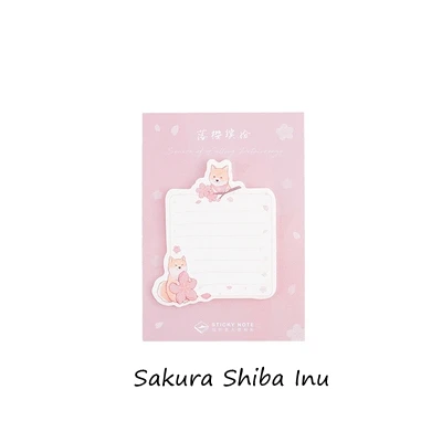 F Японская вишня, Сакура блокнот для заметок N Times Липкие заметки Kawaii Канцтовары наклейка-закладка школьные принадлежности подарок для детей - Цвет: F