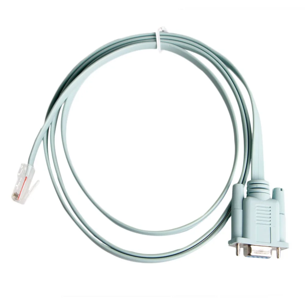 Zeadow 9 Pin DB9 COM Серийный RS232 к RJ45 Cat5 Ethernet LAN консоль кабельная линия переключения для