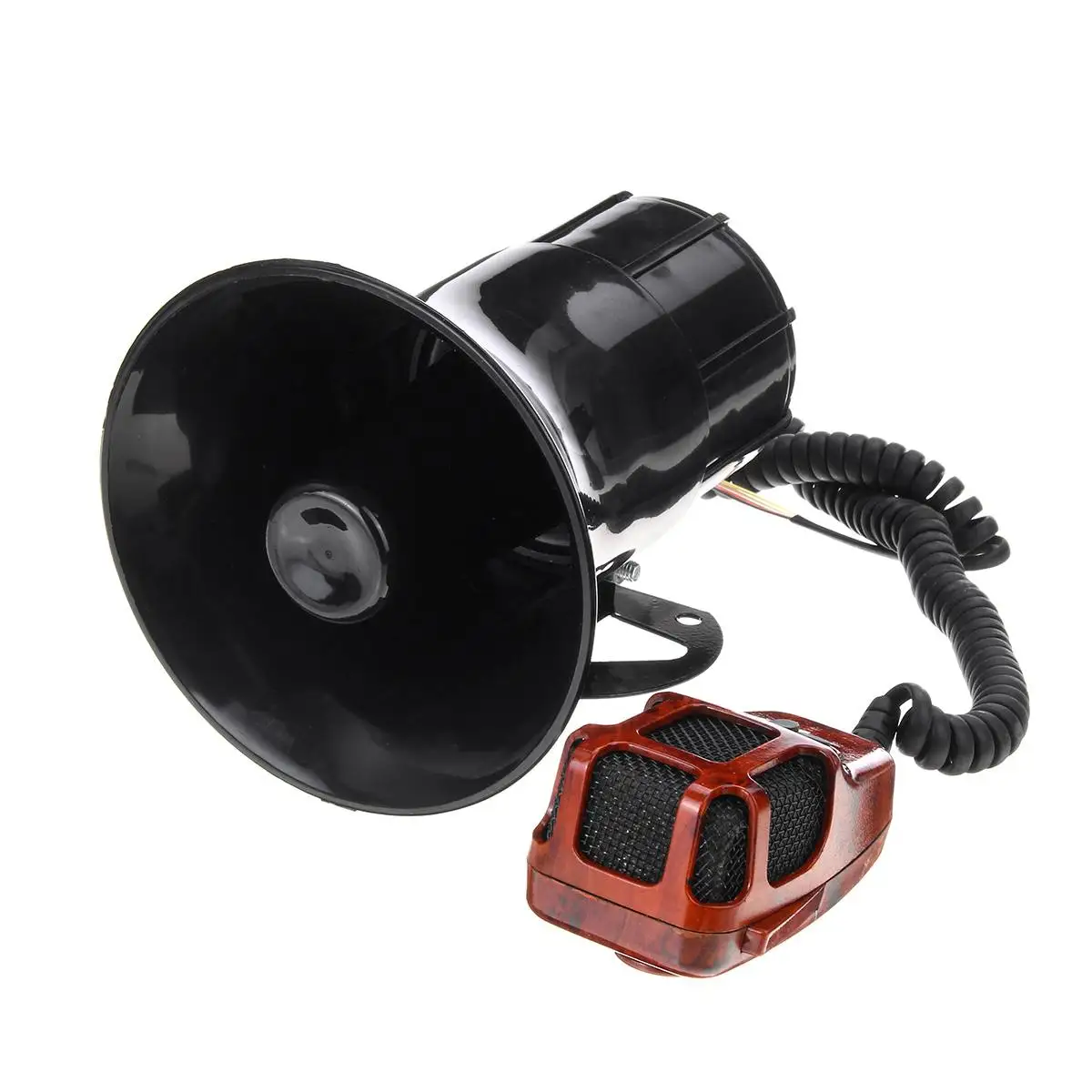 12V 3 Звуки автомобильные охранные Предупреждение сигнализации Динамик 40 Вт мотоцикл огонь-скорая помощь-Сирена рупор громкоговоритель громкий Динамик