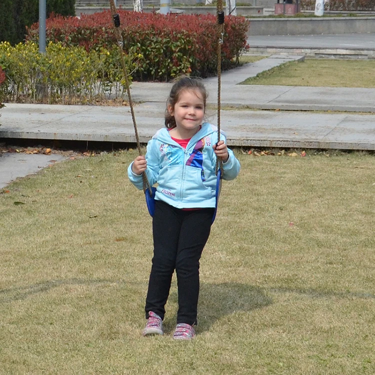 Крытый дети играют сад слайд качели Пластик гибкий Регулируемый качелях для