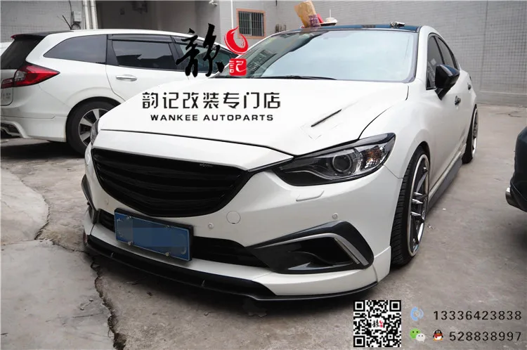 Подходит для mazda ATENZA MV тюнинг ABS автомобильный гриль решетка Гонки Грили высокое