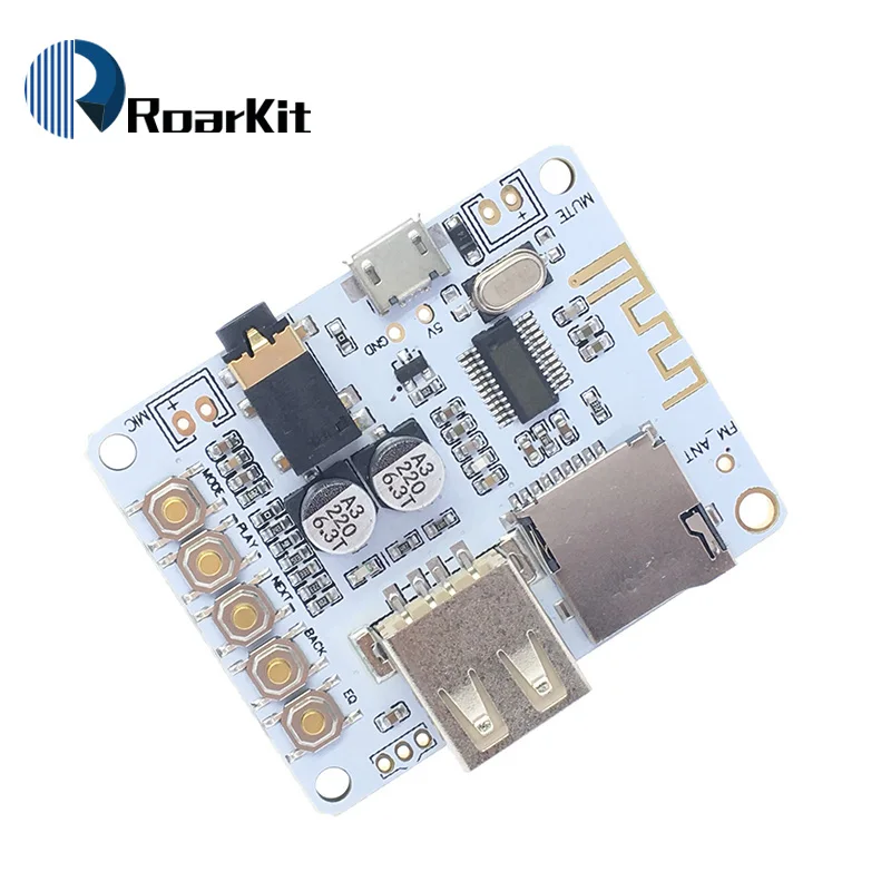Bluetooth аудио приемник доска с USB TF карты декодирования воспроизведения