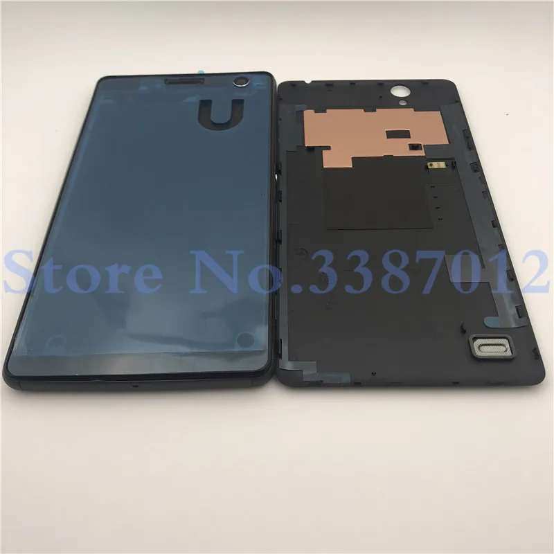 Передняя средняя рамка корпуса для sony Xperia C4 E5303 E5306 средняя пластина рамка Чехол передняя ЖК рамка+ Крышка корпуса батареи