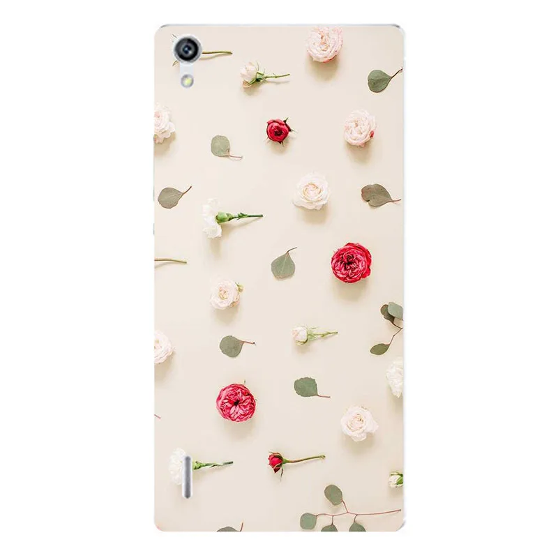 Чехол для Huawei Ascend P7 P7-L00 P7-L05 P7-L10 P7-L11 задняя крышка оригинальный жесткий