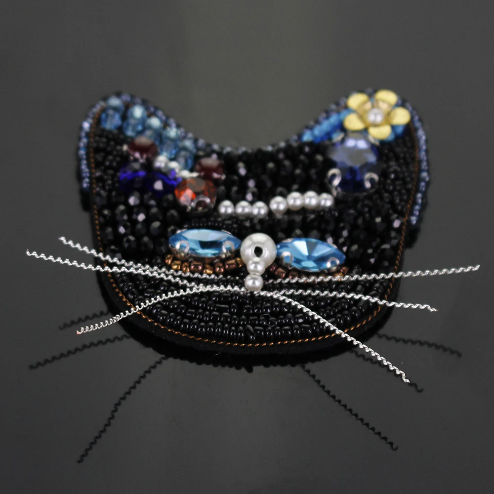 Бисером кисточки в виде звезд нашивки на одежду для шитья бисером и аппликацией