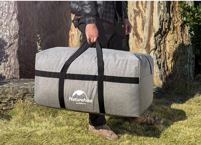 Naturehike 45L 100L Портативный Для мужчин Для женщин Дорожная сумка сверхлегкий очень большой вещевой мешок Открытый Прочные мешки складной вещевой мешок